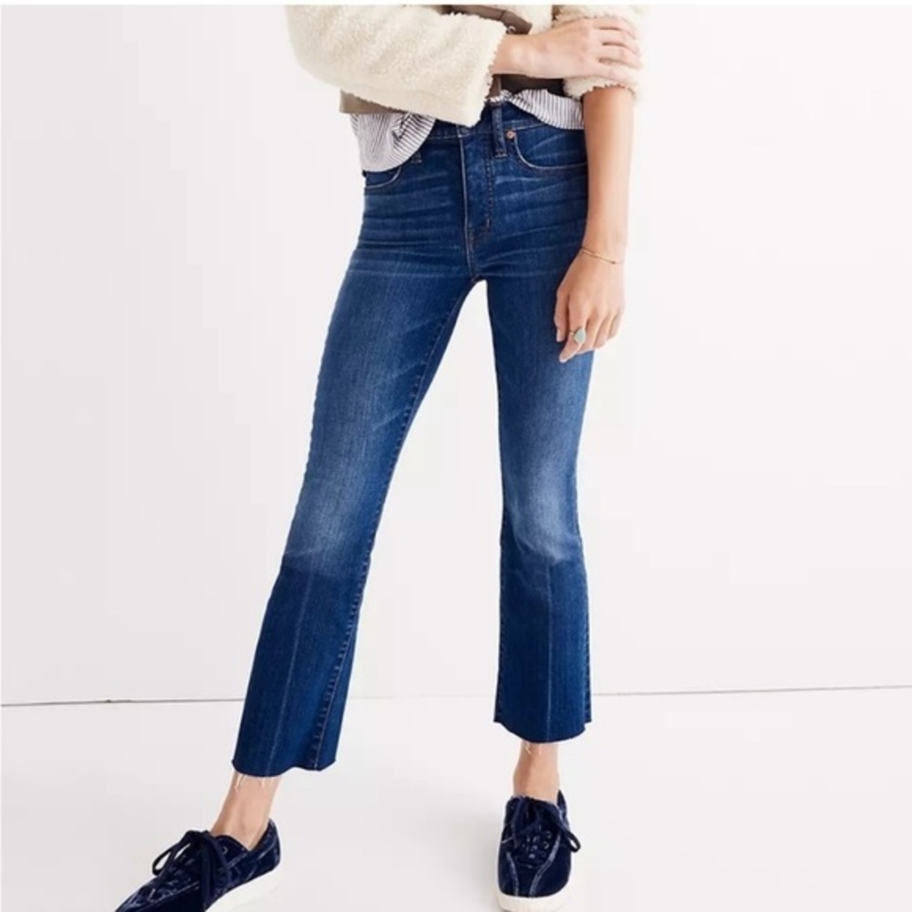 Madewell Blue Flare & Wide Leg Jeans